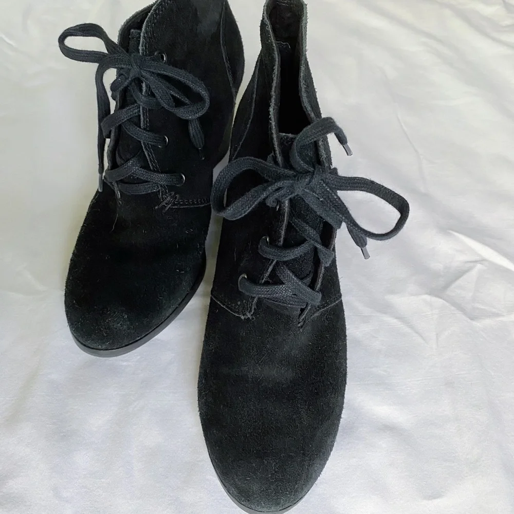 Lucky Brand black wedge heel - Picture 2 of 6